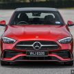 完整对比图集: W206 Mercedes-Benz C 200 Avantgarde vs C 300 AMG Line 进口版新车实拍, 售价28.8万与33万