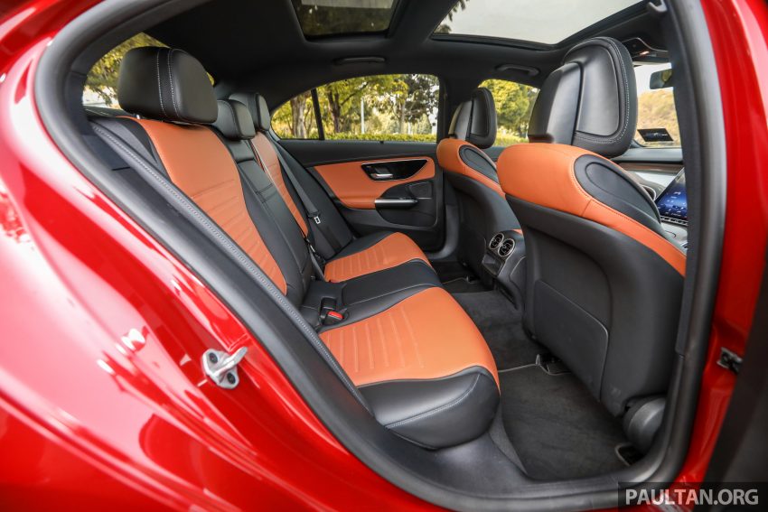 完整对比图集: W206 Mercedes-Benz C 200 Avantgarde vs C 300 AMG Line 进口版新车实拍, 售价28.8万与33万 179181