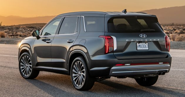 2023 Hyundai Palisade 小改款美国首发, 内装采全新设计