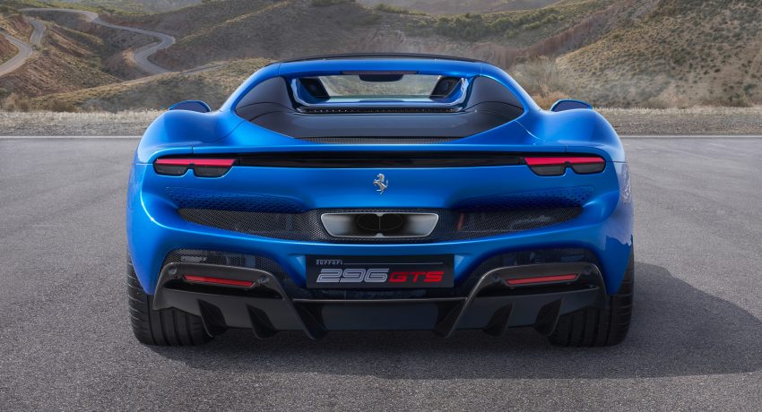 Ferrari 296 GTS 全球首发, 硬顶敞篷的双座中置油电超跑 179770