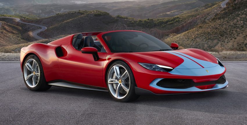Ferrari 296 GTS 全球首发, 硬顶敞篷的双座中置油电超跑 179777