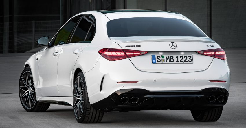 W206 Mercedes-AMG C 43 4Matic首发,改搭更强2.0T引擎 180366