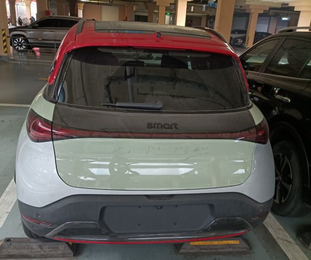smart #1 400匹马力性能版谍照曝光, 将冠上 Brabus 名号?