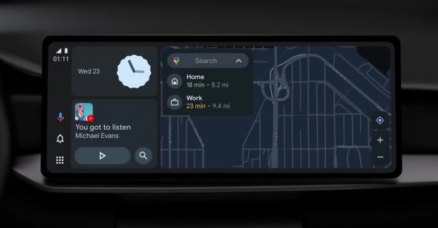 Android Auto 发布重大更新版本, 可自动适配各尺寸荧幕