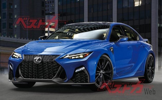 传闻称今年10月首发, 全新 Lexus IS F 被指将突破500马力