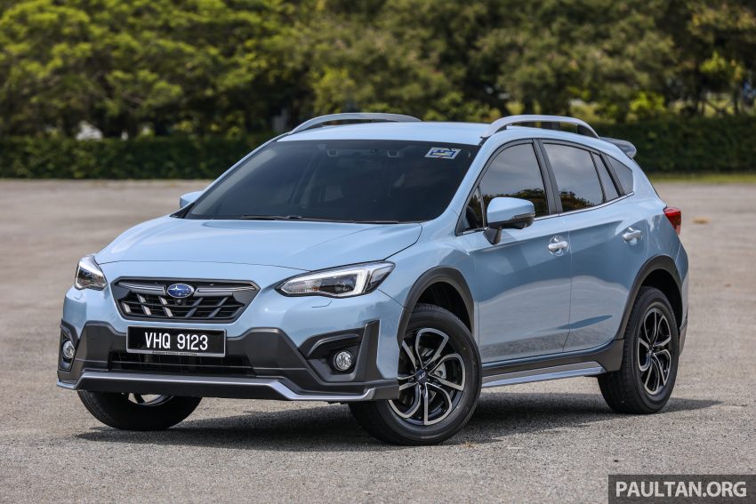 新车实拍: 2022 Subaru XV 2.0i-P Eyesight GT Edition 小改款, 标配Eyesight辅助系统与运动化套件, 售价14.7万 181231