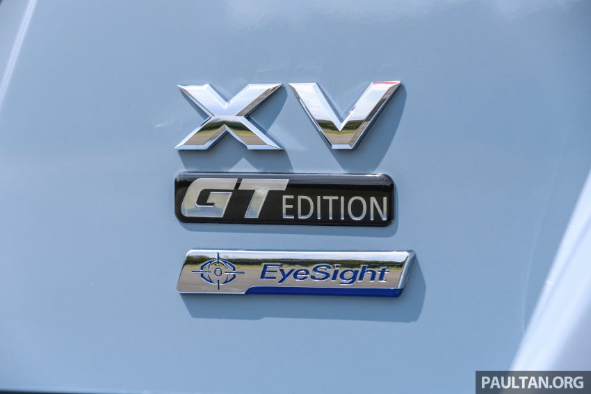 新车实拍: 2022 Subaru XV 2.0i-P Eyesight GT Edition 小改款, 标配Eyesight辅助系统与运动化套件, 售价14.7万 181265