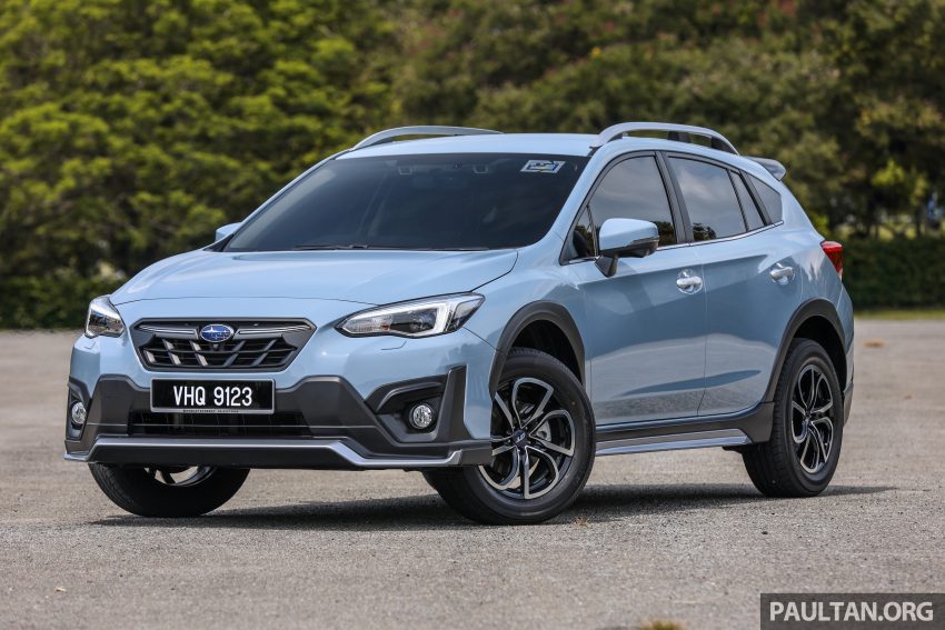 新车实拍: 2022 Subaru XV 2.0i-P Eyesight GT Edition 小改款, 标配Eyesight辅助系统与运动化套件, 售价14.7万 181232