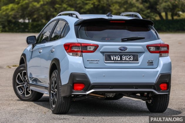 新车实拍: 2022 Subaru XV 2.0i-P Eyesight GT Edition 小改款, 标配Eyesight辅助系统与运动化套件, 售价14.7万