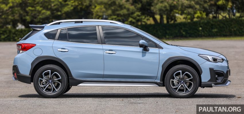 新车实拍: 2022 Subaru XV 2.0i-P Eyesight GT Edition 小改款, 标配Eyesight辅助系统与运动化套件, 售价14.7万 181237