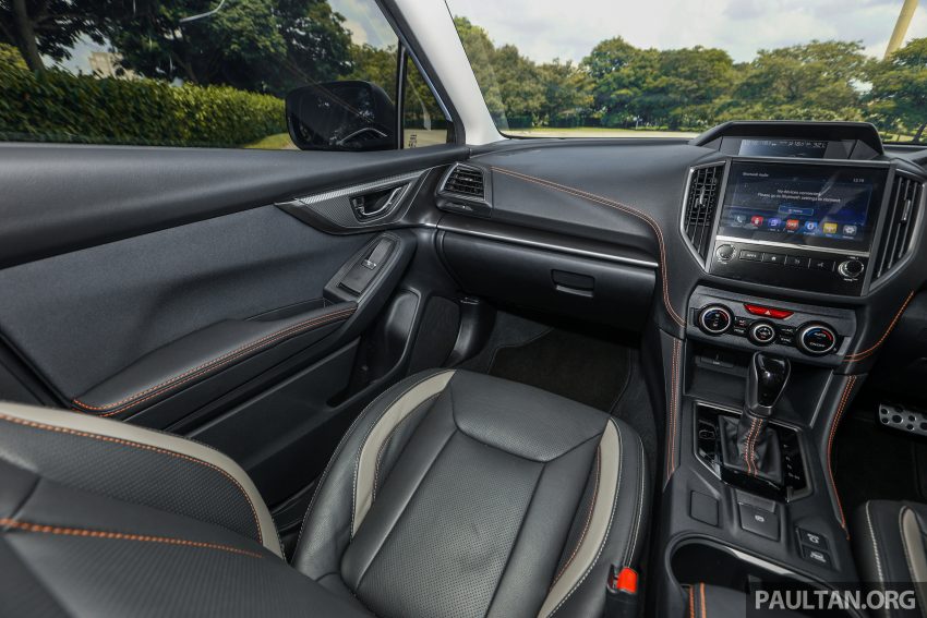 新车实拍: 2022 Subaru XV 2.0i-P Eyesight GT Edition 小改款, 标配Eyesight辅助系统与运动化套件, 售价14.7万 181336