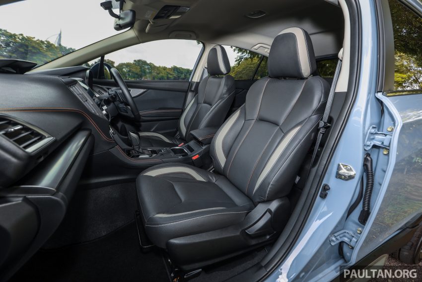 新车实拍: 2022 Subaru XV 2.0i-P Eyesight GT Edition 小改款, 标配Eyesight辅助系统与运动化套件, 售价14.7万 181340
