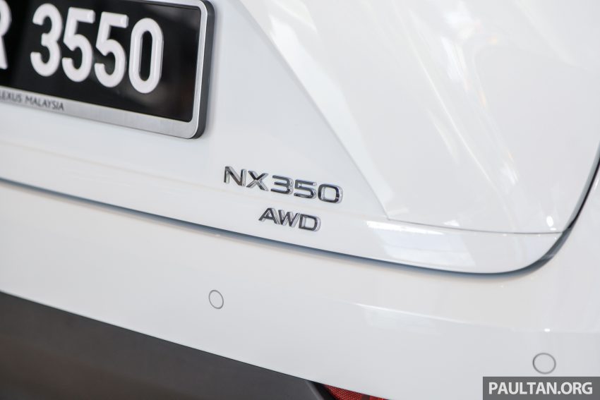 新车实拍: 2022 Lexus NX 350 F Sport 大改款, 要价39万 181728