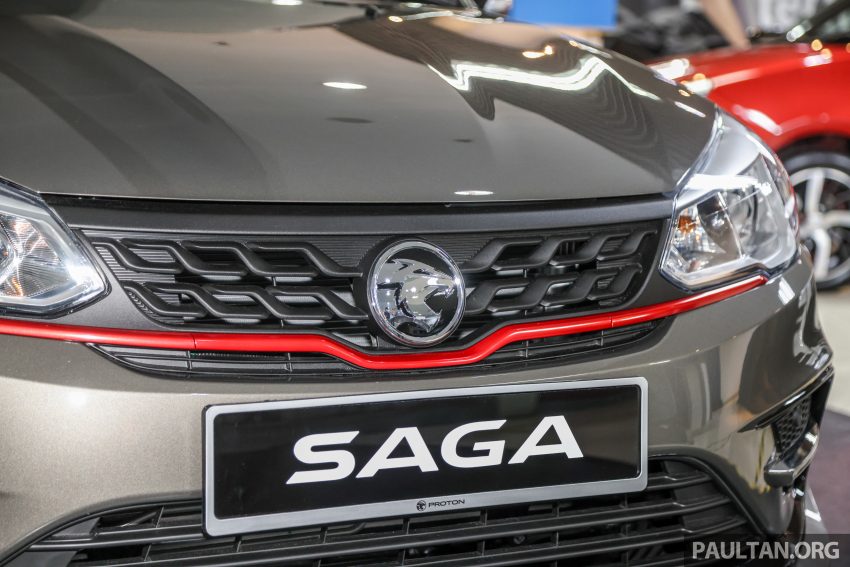2022 Proton Saga MC2 本地正式发布, 新增 Premium S 等级, 多了外观空力套件和红色元素点缀, 售价从3.4万起 180685