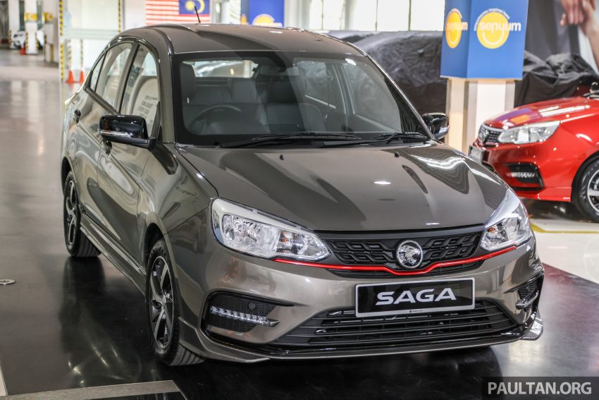 2022 Proton Saga MC2 本地正式发布, 新增 Premium S 等级, 多了外观空力套件和红色元素点缀, 售价从3.4万起 180675