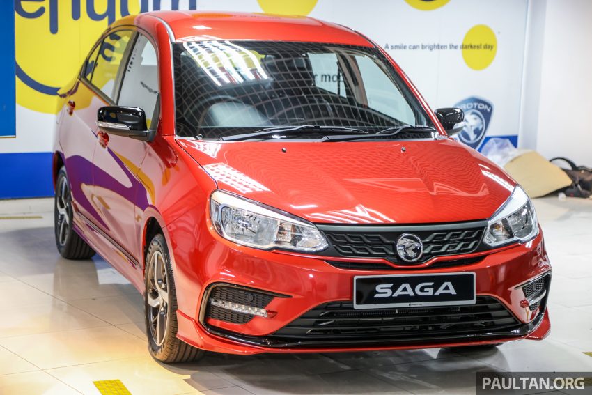 2022 Proton Saga MC2 本地正式发布, 新增 Premium S 等级, 多了外观空力套件和红色元素点缀, 售价从3.4万起 180704