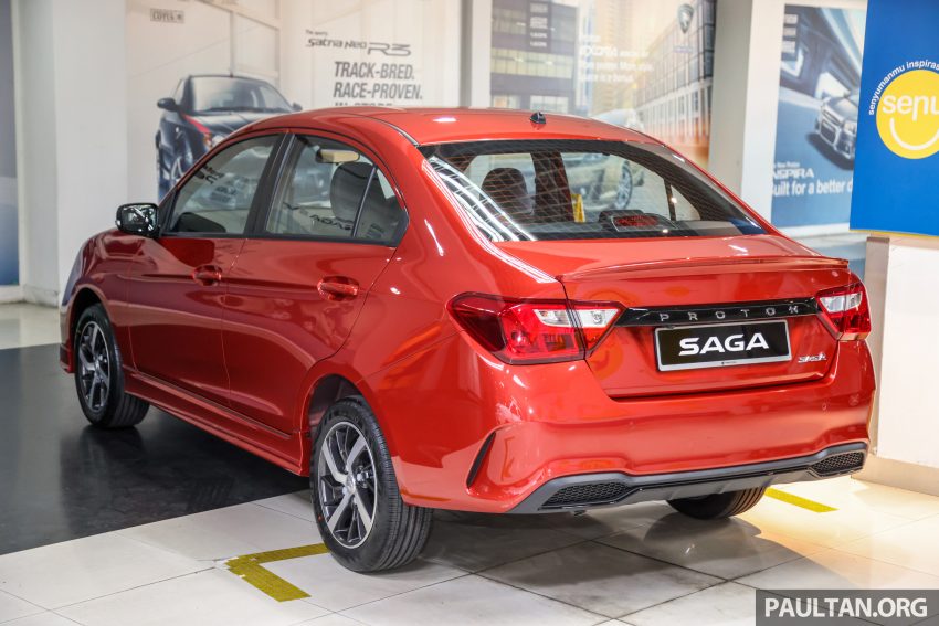 2022 Proton Saga MC2 本地正式发布, 新增 Premium S 等级, 多了外观空力套件和红色元素点缀, 售价从3.4万起 180705