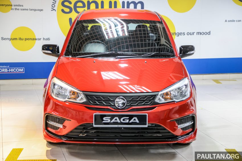 2022 Proton Saga MC2 本地正式发布, 新增 Premium S 等级, 多了外观空力套件和红色元素点缀, 售价从3.4万起 180707