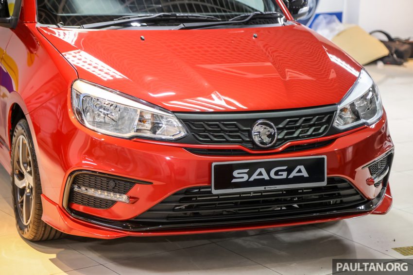 2022 Proton Saga MC2 本地正式发布, 新增 Premium S 等级, 多了外观空力套件和红色元素点缀, 售价从3.4万起 180710