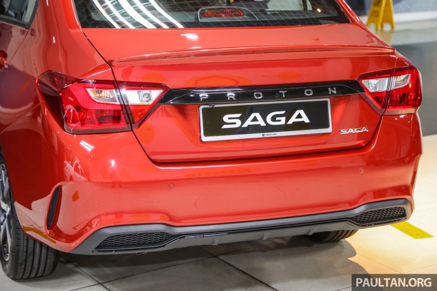 2022 Proton Saga MC2 本地正式发布, 新增 Premium S 等级, 多了外观空力套件和红色元素点缀, 售价从3.4万起 180711