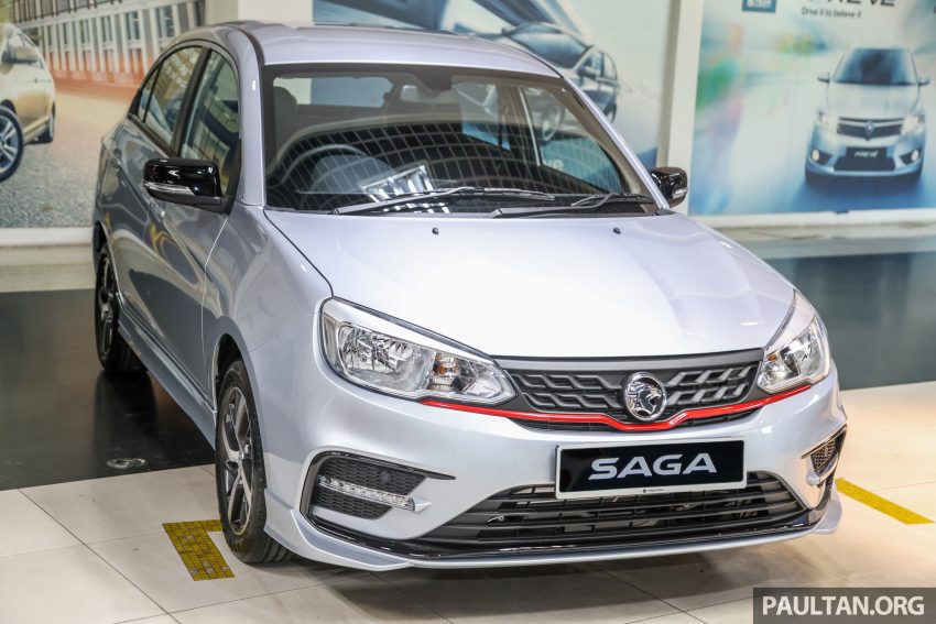 2022 Proton Saga MC2 本地正式发布, 新增 Premium S 等级, 多了外观空力套件和红色元素点缀, 售价从3.4万起 180713