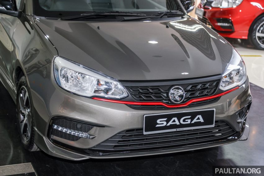 2022 Proton Saga MC2 本地正式发布, 新增 Premium S 等级, 多了外观空力套件和红色元素点缀, 售价从3.4万起 180681