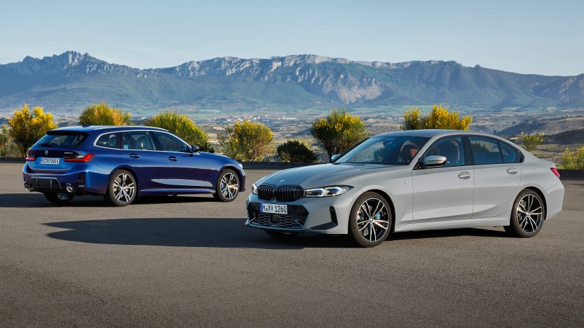 2023 BMW 3系列小改款官图发布！搭载 iDrive 8 车载系统 181137