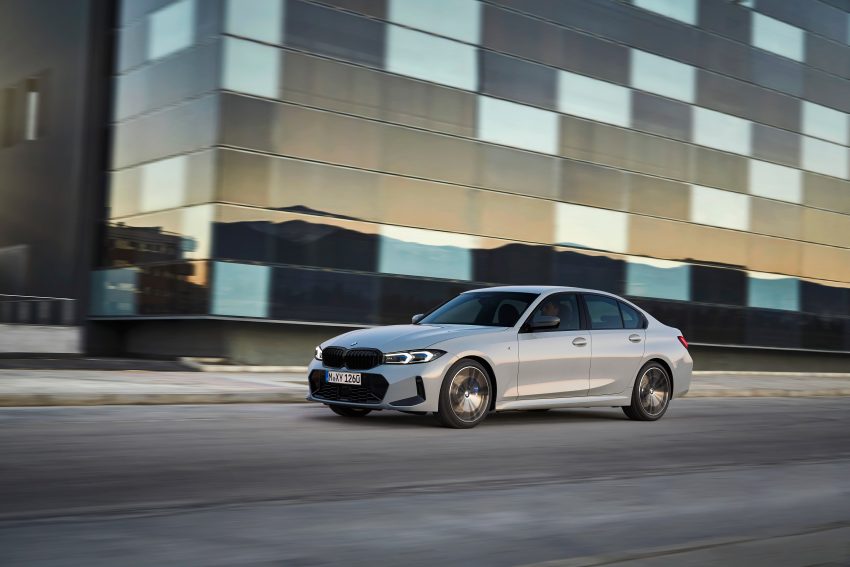 2023 BMW 3系列小改款官图发布！搭载 iDrive 8 车载系统 181060