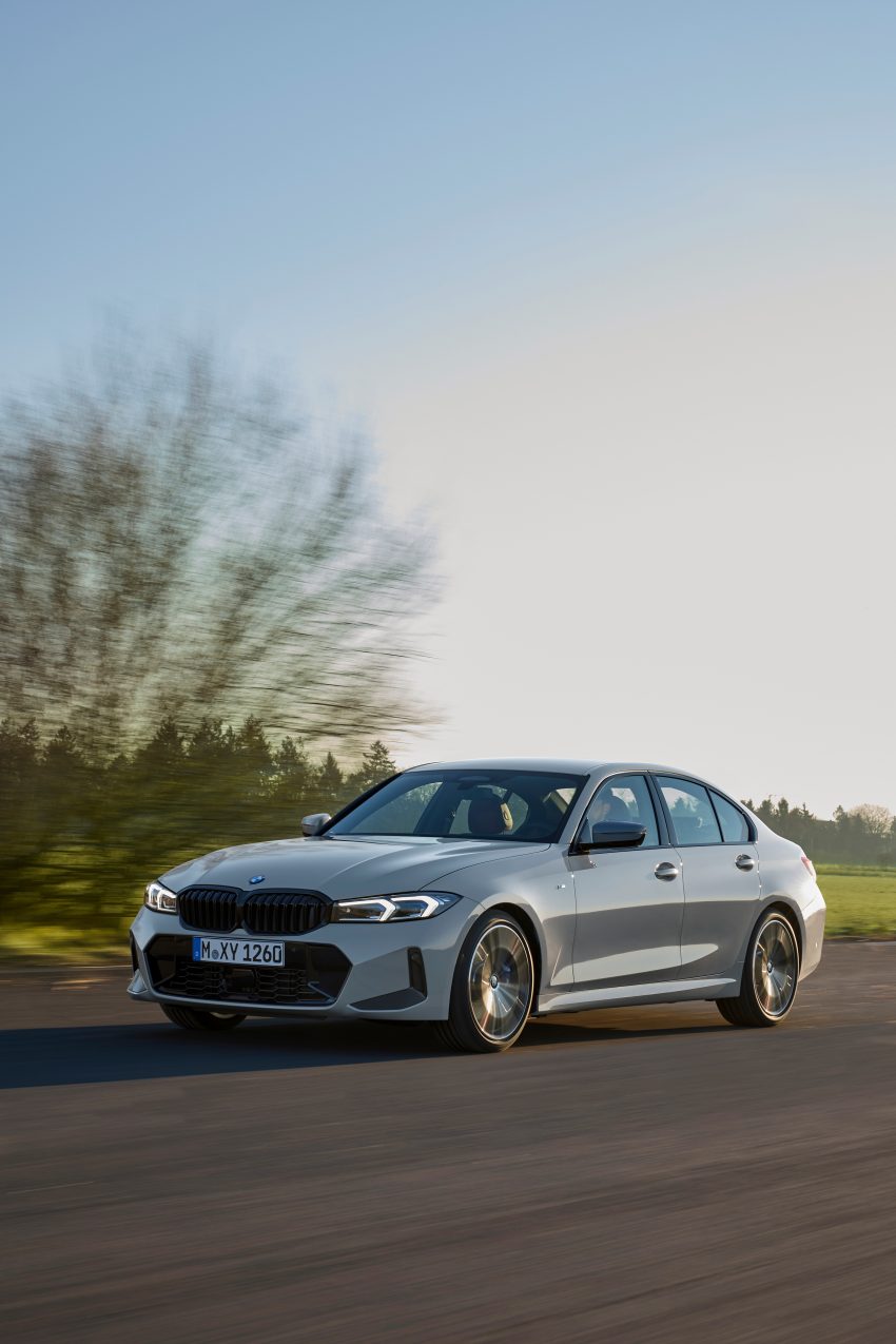 2023 BMW 3系列小改款官图发布！搭载 iDrive 8 车载系统 181067