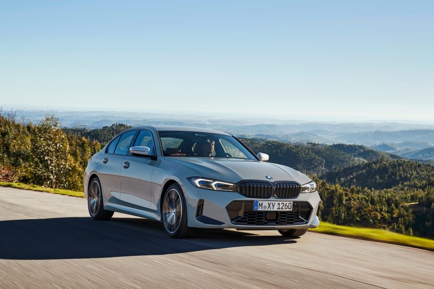 2023 BMW 3系列小改款官图发布！搭载 iDrive 8 车载系统 181053