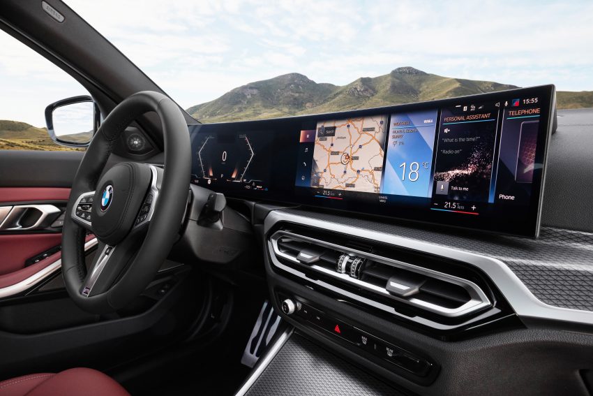 2023 BMW 3系列小改款官图发布！搭载 iDrive 8 车载系统 181088