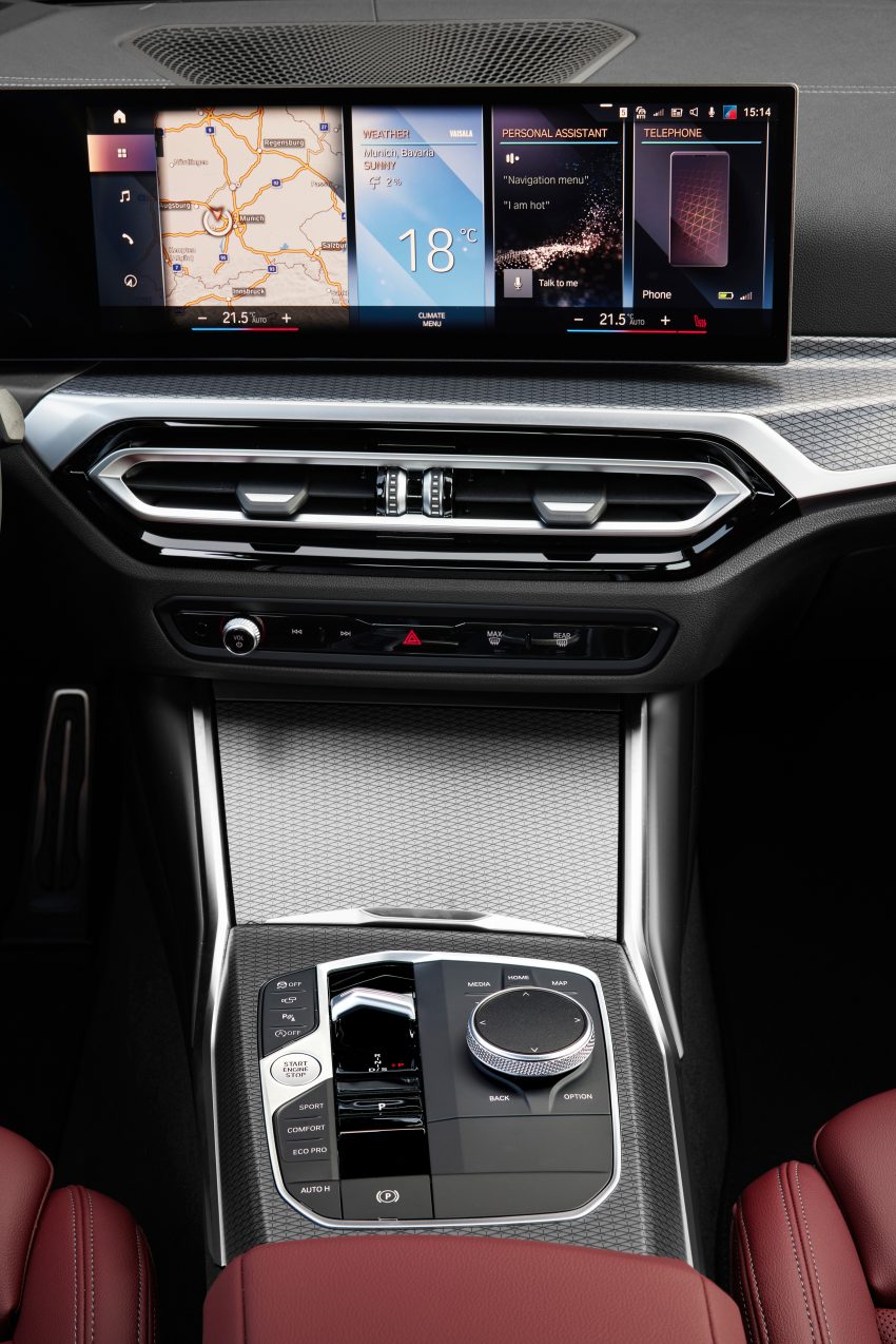 2023 BMW 3系列小改款官图发布！搭载 iDrive 8 车载系统 181090