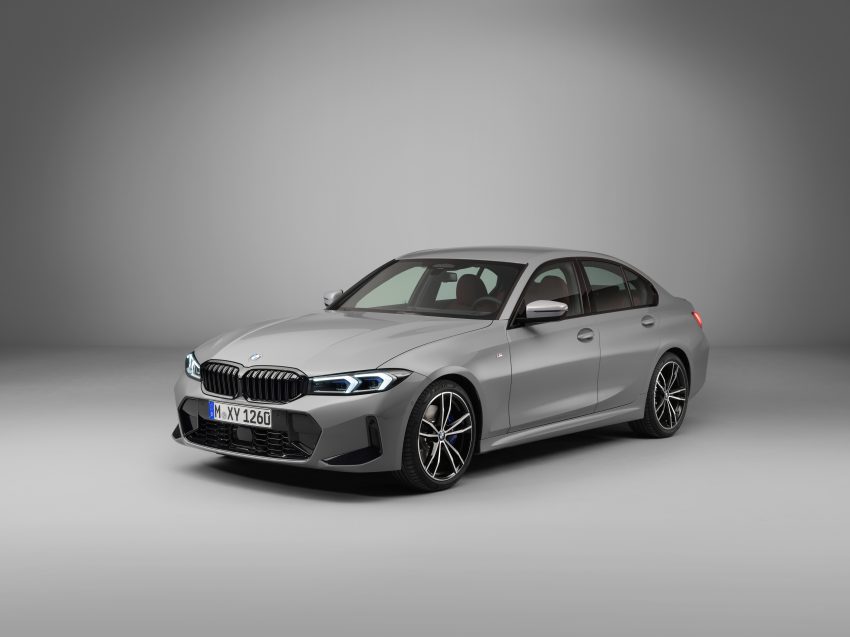2023 BMW 3系列小改款官图发布！搭载 iDrive 8 车载系统 181094