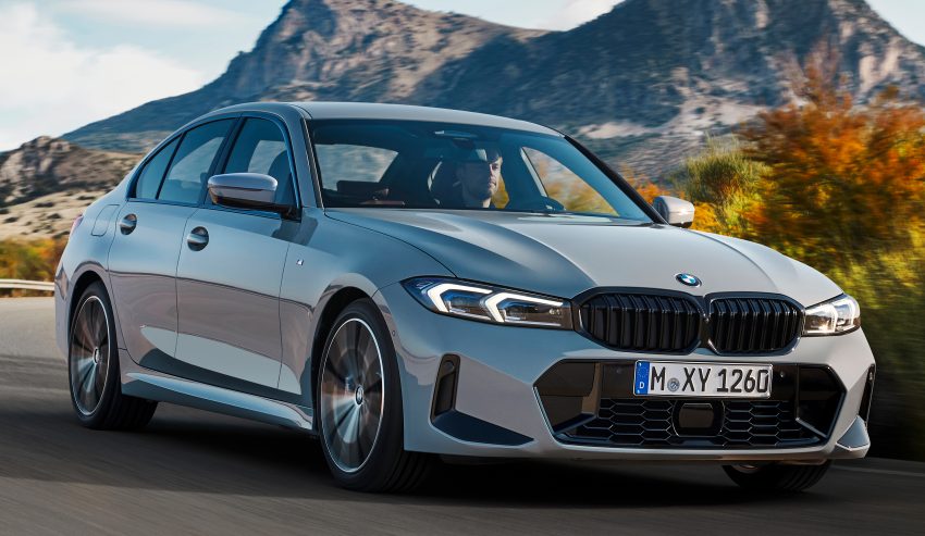 2023 BMW 3系列小改款官图发布！搭载 iDrive 8 车载系统 181055