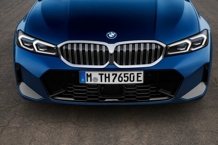 2023 BMW 3系列小改款官图发布！搭载 iDrive 8 车载系统 181122