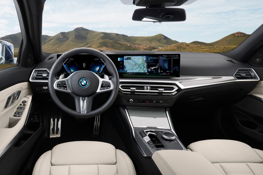 2023 BMW 3系列小改款官图发布！搭载 iDrive 8 车载系统 181126