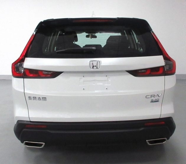 中媒曝光全新六代 Honda CR-V 实车照, 宛如放大版 HR-V