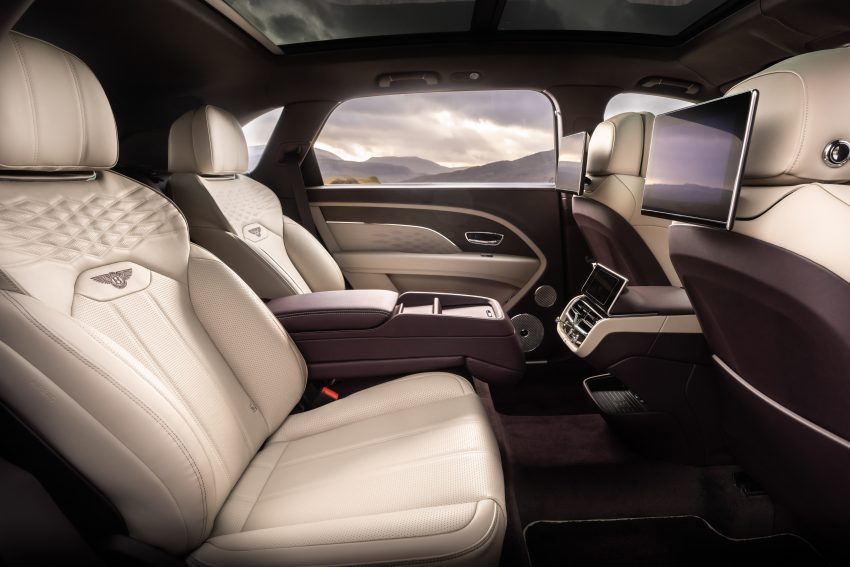 长轴版 Bentley Bentayga Extended Wheelbase 全球首发, 比标准版增长180mm, 拥更宽敞与舒适的后座空间 181447