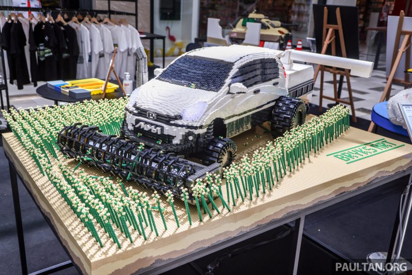 耗费两个月精心打造！1:1 比例乐高积木版 ‘Perodua MyBi’ 182259