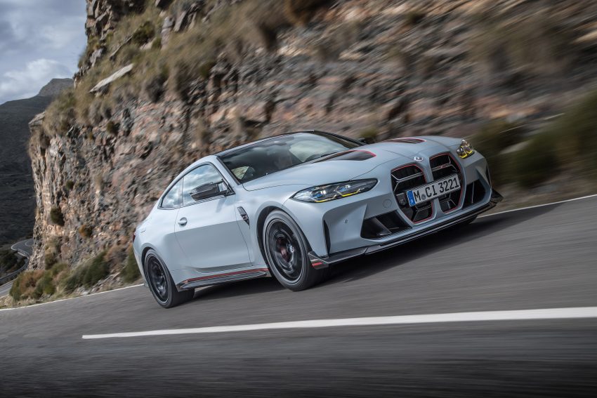 时隔19年后回归！2022 BMW M4 CSL 官图发布，号称品牌旗下最速量产车！极致减重100公斤，全球限量1,000台 181635