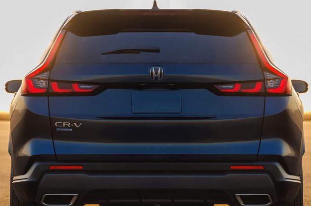 原厂释出全新第六代 Honda CR-V 预告图, 更先进油电系统