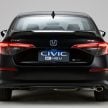 新油电版 Honda Civic e:HEV 登陆泰国, 比汽油版贵1.5万