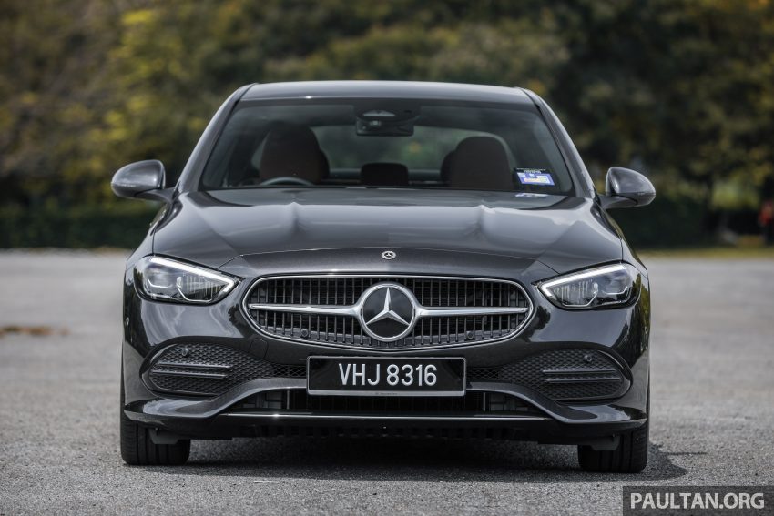 试驾集评: W206 Mercedes-Benz C 200 Avantgarde vs C 300 AMG Line, 配备, 动力和操控全面对比与导购心得 183246