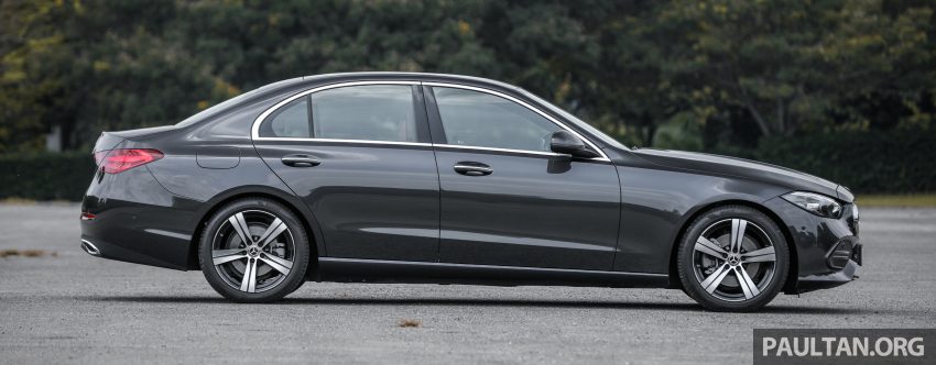 试驾集评: W206 Mercedes-Benz C 200 Avantgarde vs C 300 AMG Line, 配备, 动力和操控全面对比与导购心得 183250