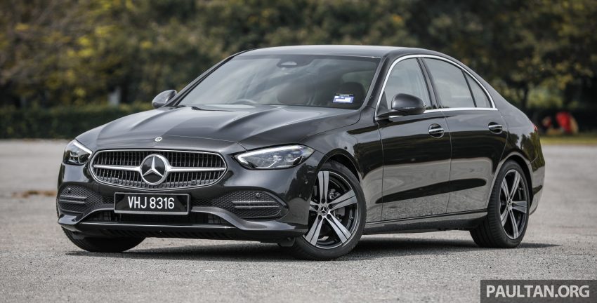 试驾集评: W206 Mercedes-Benz C 200 Avantgarde vs C 300 AMG Line, 配备, 动力和操控全面对比与导购心得 183238
