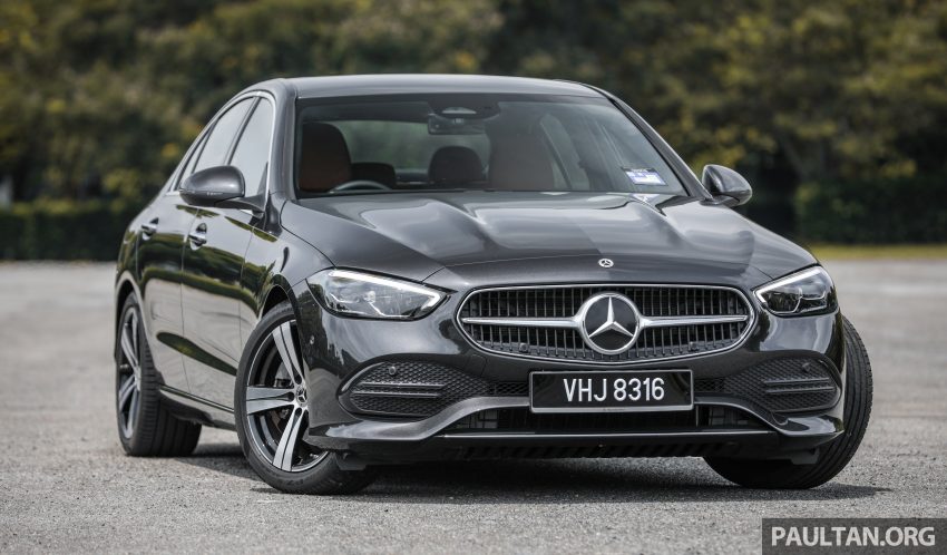 试驾集评: W206 Mercedes-Benz C 200 Avantgarde vs C 300 AMG Line, 配备, 动力和操控全面对比与导购心得 183240