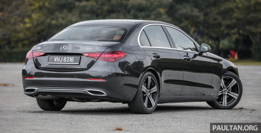 试驾集评: W206 Mercedes-Benz C 200 Avantgarde vs C 300 AMG Line, 配备, 动力和操控全面对比与导购心得 183242