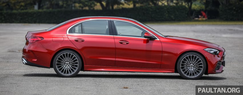 试驾集评: W206 Mercedes-Benz C 200 Avantgarde vs C 300 AMG Line, 配备, 动力和操控全面对比与导购心得 183371