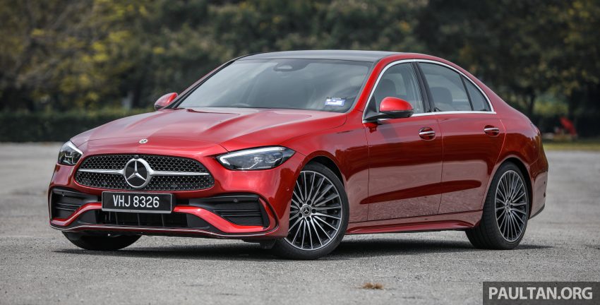 试驾集评: W206 Mercedes-Benz C 200 Avantgarde vs C 300 AMG Line, 配备, 动力和操控全面对比与导购心得 183360