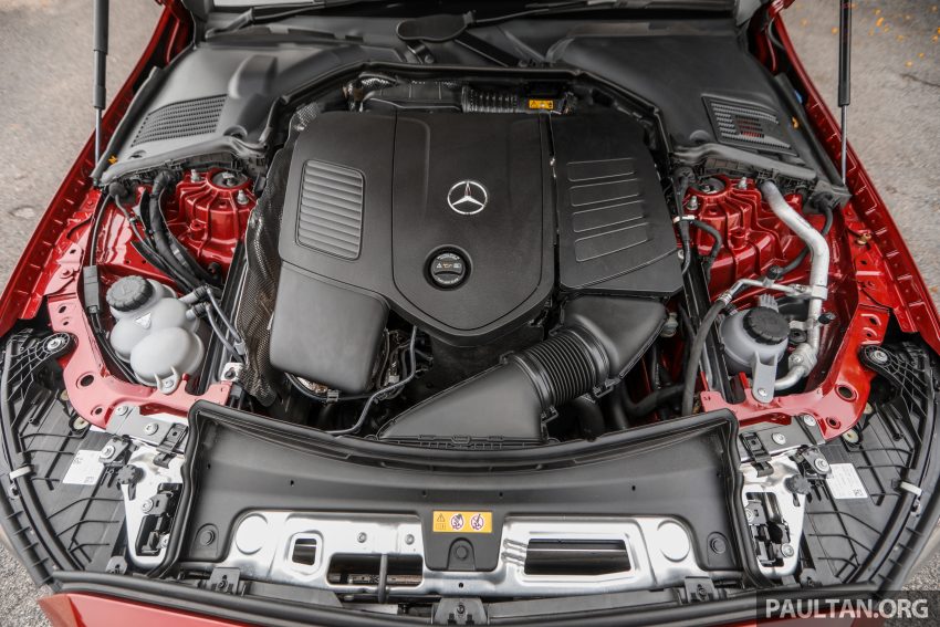 试驾集评: W206 Mercedes-Benz C 200 Avantgarde vs C 300 AMG Line, 配备, 动力和操控全面对比与导购心得 183393